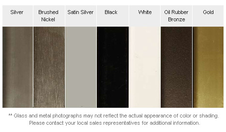 Shower Door Metal Options in Columbus & Central OH
