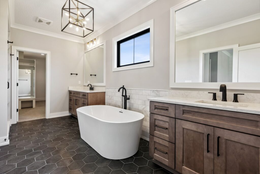 framed bathroom mirrors